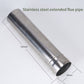 Stainless Steel Chimney Firewood Stove Elbow Firewood Stove Firewood Stove Outdoor Household Rural Heating Smoke Exhaust Pipe Ventilation