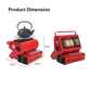 Portable Outdoor Heating Stove Dual-use LPG Portable Mini Tent Heater Baking Stove
