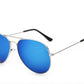 Sunglasses Colorful Toad Glasses Pilot Men And Women Models 3025 Color Film Reflective Sunglasses