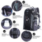 Quality Nylon Waterproof Travel Backpacks Men Climbing Travel Bags Hiking Backpack Outdoor Sport School Bag Men Backpack Women