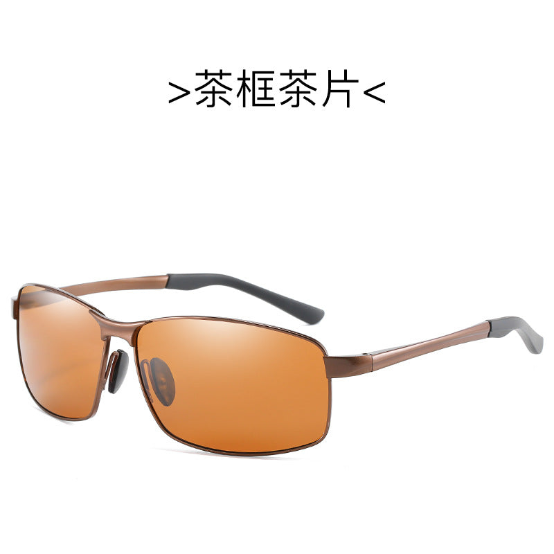 Men's polarized sunglasses square sunglasses series drivers outdoor fishing sunglasses factory direct XY203