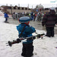 Nylon Skiing Pole Shoulder Hand Carrier Lash Handle Straps A